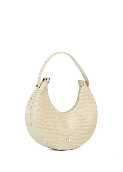 Beymen Club Beige Crocodile Women'S Bag - 3