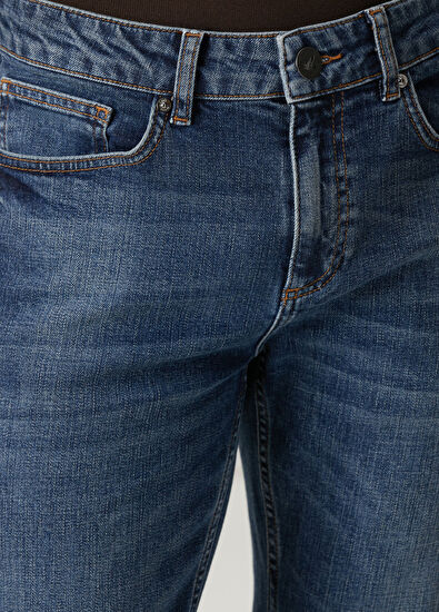 Beymen Club Slim Fit Blue Wash Jeans - 4