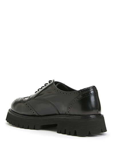 Beymen Club Black Women's Leather Shoes - 3