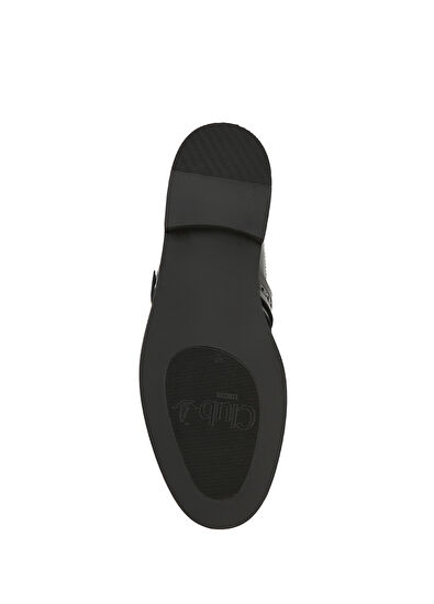 Beymen Club Black Buckles Women's Leather Shoes - 5