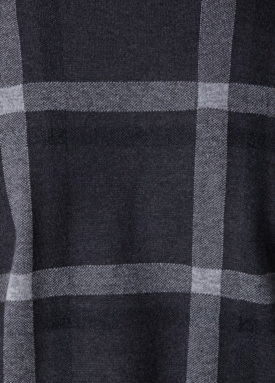 Beymen Club Anthracite Plaid Patterned Sax Striped Sweater - 7