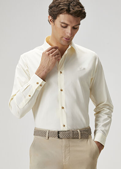 Beymen Club Mink Logo Detailed Shirt - 4