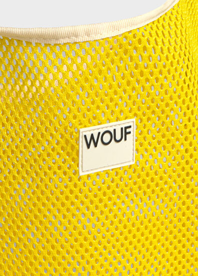 Wouf Ray Yellow Women's Tshirt Bag - 5