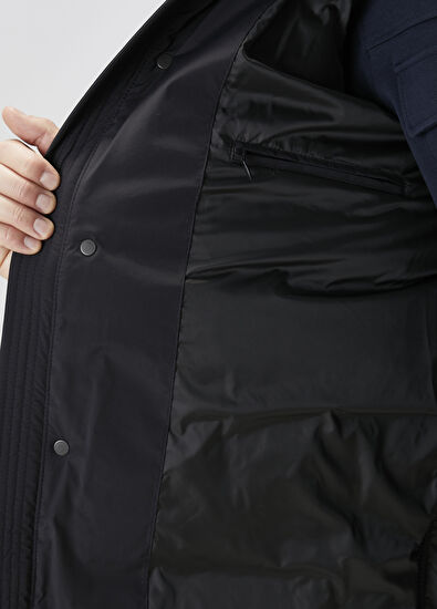 Beymen Club Black Khaki Hooded Puff Coat - 10