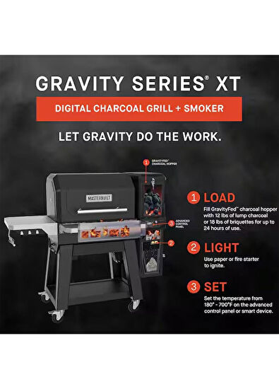 Masterbuilt Gravity Series XT Digital Charcoal Smoker Barbecue - 7