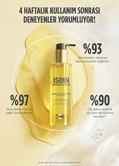 Isdin Ceutics Essential Cleansing Yağ Bazlı Yüz Temizleyici 200 ml - 3
