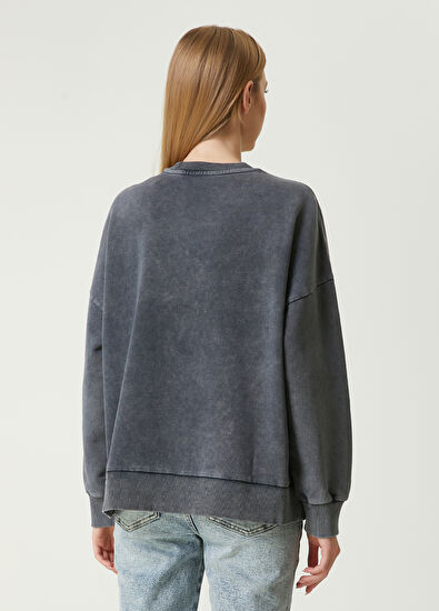 Beymen Club Antrasit Taş Detaylı Sweatshirt - 6