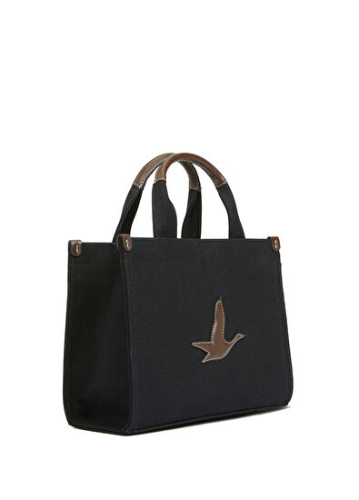 Beymen Club Black Small Women's Canvas Bag - 3