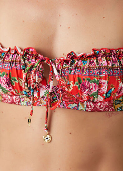 Camilla Desenli Bikini Üstü - 5