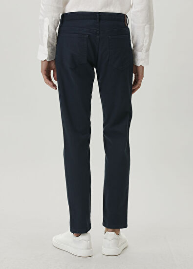 Beymen Club Navy Blue 5-Pocket Sports Trousers - 3