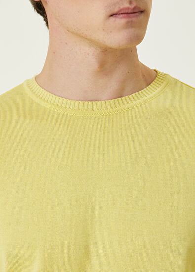 Beymen Club Sarı Basic Kazak - 5