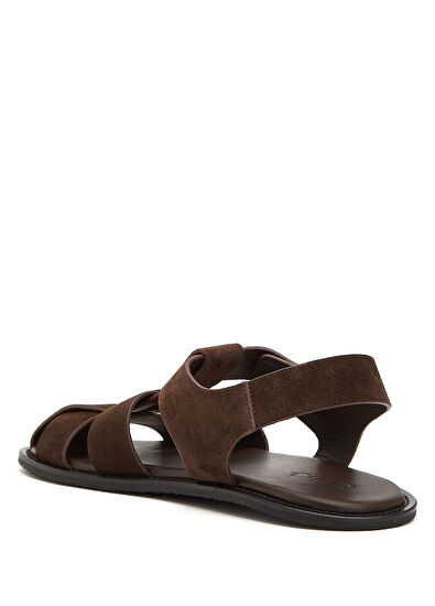 Beymen Club Fisherman Brown Men's Leather Sandals - 3