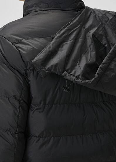 Beymen Club Black Hooded Puff Coat - 6