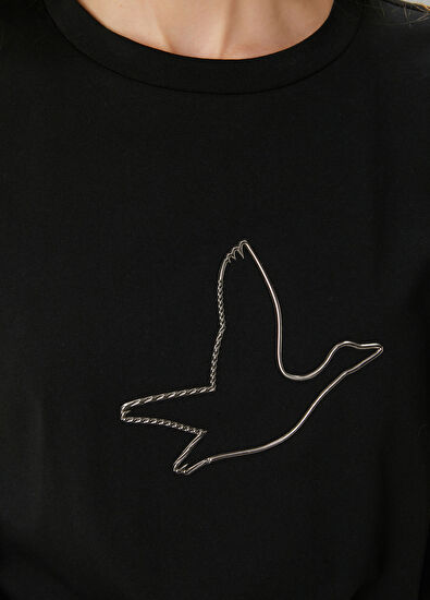 Beymen Club Siyah Logolu T-shirt - 6