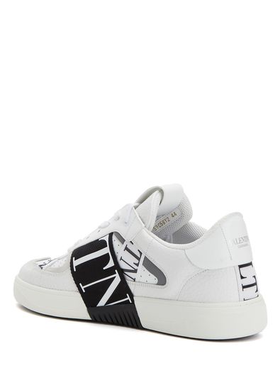 Valentino Garavani Vl7Tn Black White Men's Leather Sneakers - 3