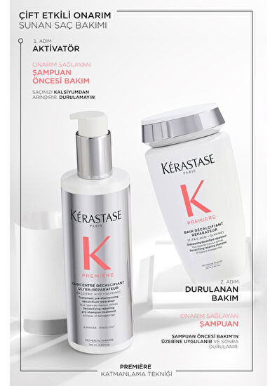 Kerastase Premiere Bain Decalcifiant Reparateur Yıpranmış Saçlar için Onarım Sağlayan Şampuan 250 ml - 5