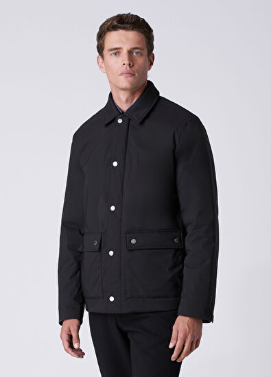 Beymen Club Black Thinly Padded Coat - 4