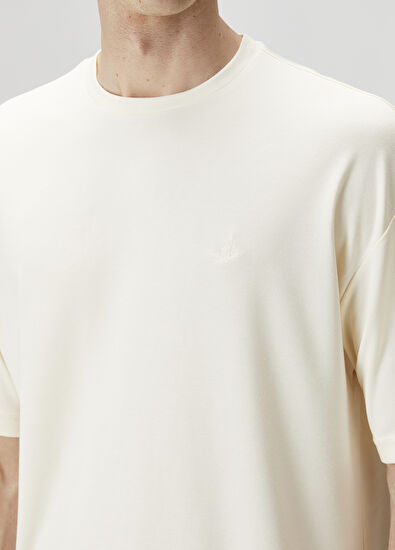 Beymen Club Ecru Oversized T-Shirt - 5