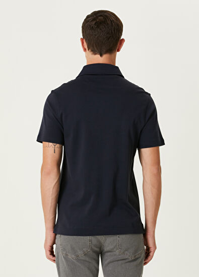 Beymen Club Slim Fit Navy Blue Polo T-Shirt - 5