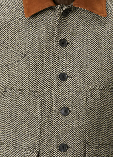 Polo Ralph Lauren Kahverengi Desenli Yün Blazer - 5