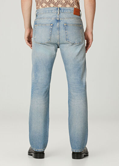 Sandro Regular Fit Mavi Jean Pantolon - 3