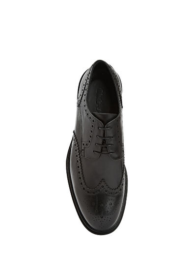 Beymen Club Black Men's Leather Shoes - 4