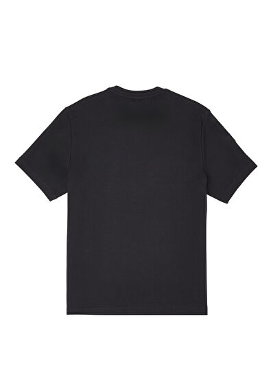 Beymen Club Relaxed Fit Navy Blue Ribbed Detail T-shirt - 6
