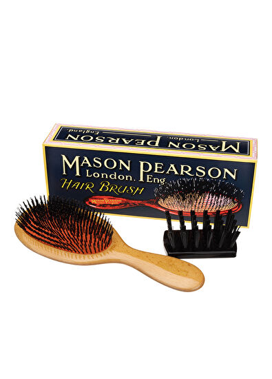 Mason Pearson Small Extra Boar Bristle B2W Wood Saç Fırçası - 5