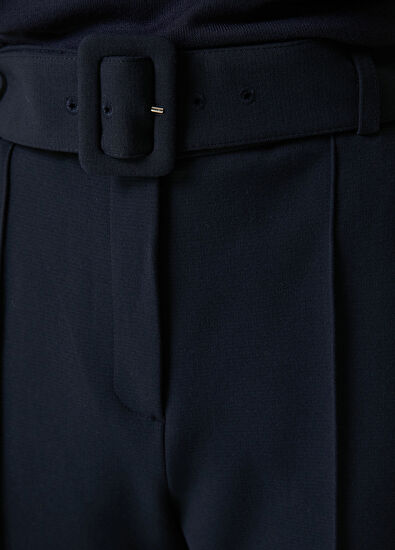 Beymen Club Lacivert Kemerli Pantolon - 4
