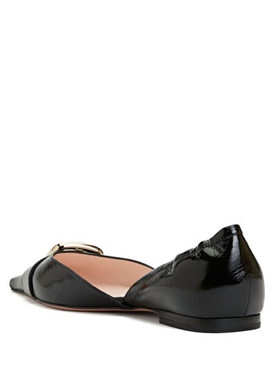 ROGER VIVIER Black Women's Leather Ballet Flats - 3
