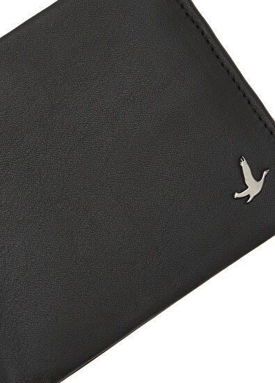 Beymen Club Black Men's Leather Wallet - 5