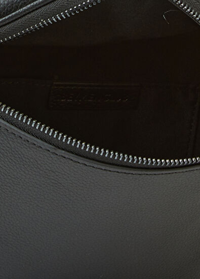 Beymen Club Siyah Deri Bel Çantası - 5