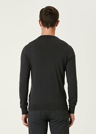 Beymen Club Anthracite Basic Pullover - 5