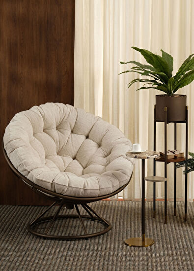 Sürton Hemdem Ekru Döner Berjer - 5