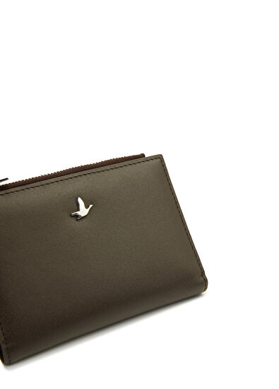 Beymen Club Brown Logo Women's Leather Wallet - 5