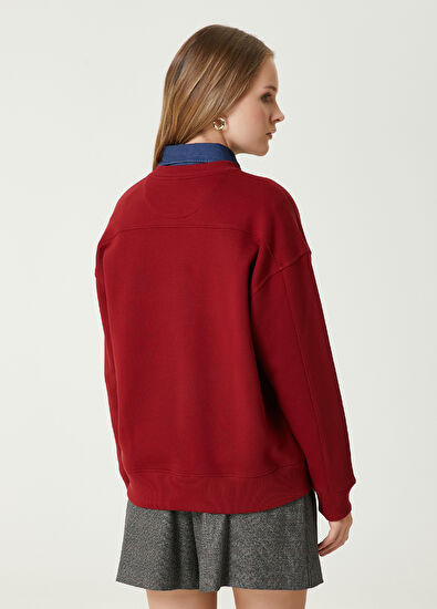 Bordo Sweatshirt Beymen Club Bordo Sweatshirt - 6