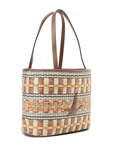 Beymen Club Multicolor Women's Straw Bag - 3