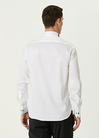 Beymen Club Beyaz Smokin Gömleği - 5