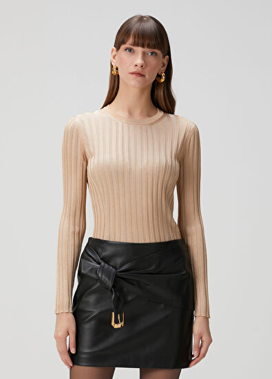 Versace Bej Ribli Triko - 3