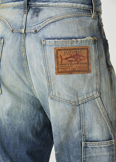 Dsquared2 Mavi Jean Pantolon - 5
