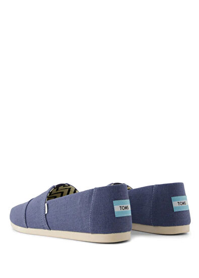 Toms Allpargata Classic Heritage Lacivert Kanvas Erkek Espadril Ayakkabı - 3