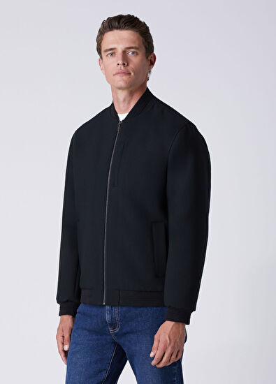 Beymen Club Black Twill Coat - 4
