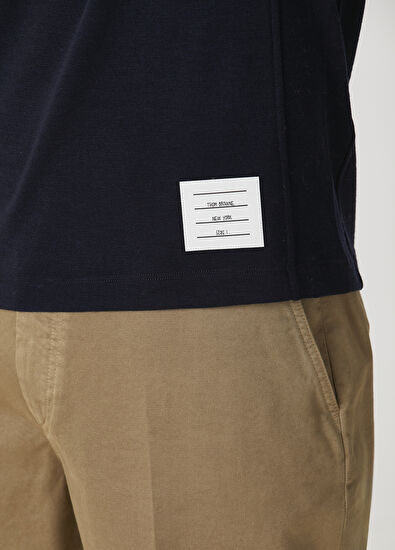 Thom Browne Lacivert Yün Triko - 6