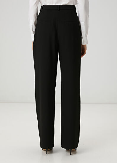 Beymen Club Siyah Krep Palazzo Pantolon - 5