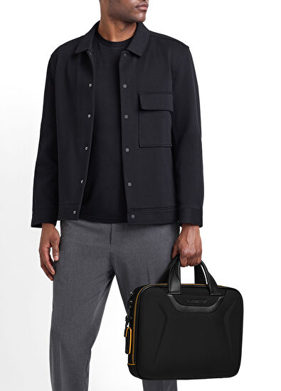 Axle Slim Brief Siyah Laptop Çantası - Görsel 7