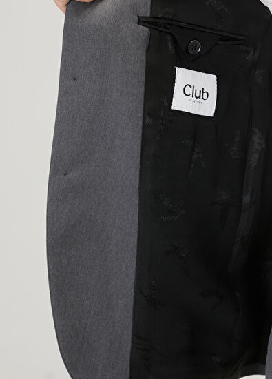 Beymen Club Antrasit Yün Takım Elbise - 9