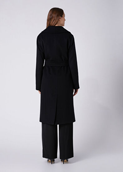 Beymen Club Black Cashmere Coat - 5