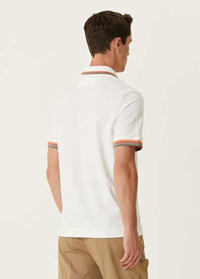 Beymen Club Comfort Fit Beyaz Polo Yaka T-shirt - 5