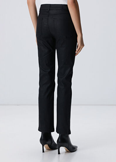 Network Siyah Kaplama Casual Pantolon - 4