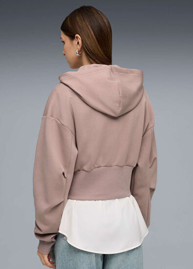 Puma Pumatech Sense Sandstone Women's Sport Jacket with Hood - 4